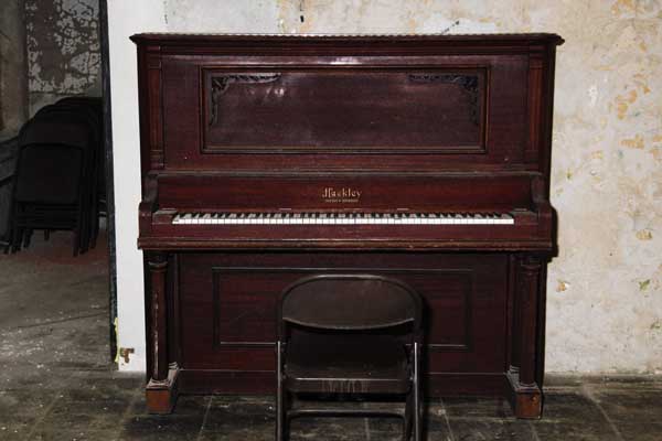 This piano is very old, and was probably there for almost the entire Bartonville Insane Asylum History.